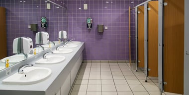 public-bathroom-sinks-and-stalls