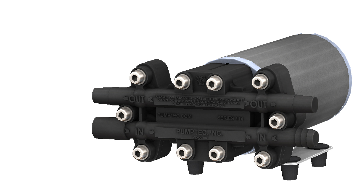 Pumptec Pumptec 114T Series Chemical Plunger Pump | Pumptec