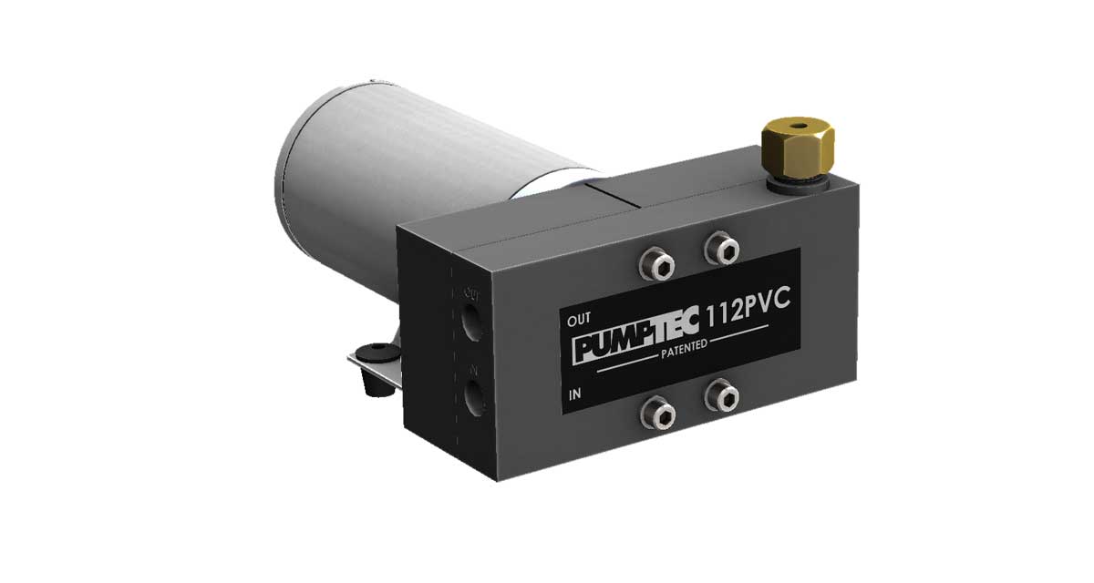 Pumptec 112PVC Chemical Pump | Pumptec