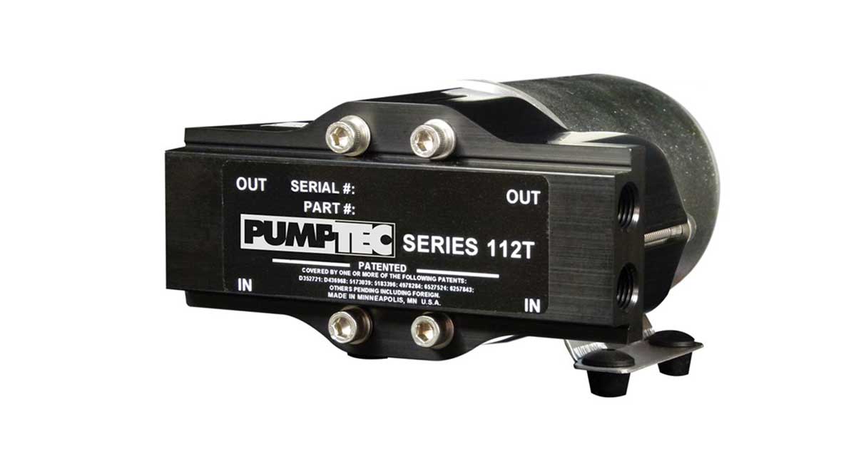 パワーテック Pumptec 112X Compact Plunger Pumps | Pumptec