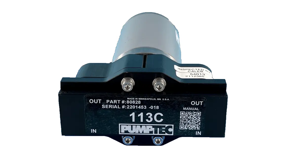 113C Pump Front