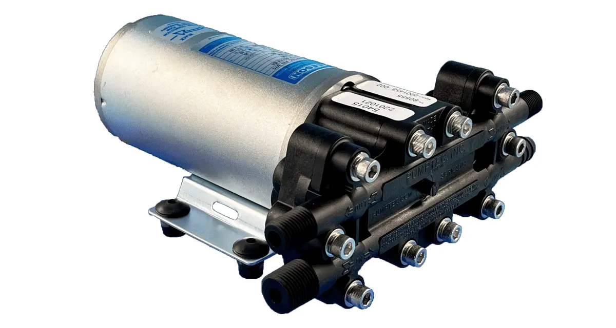 114T Pump Front Left Isometric