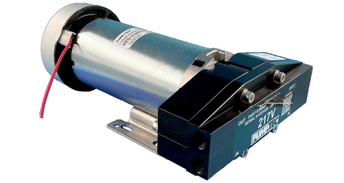 217V Pump Left Isometric