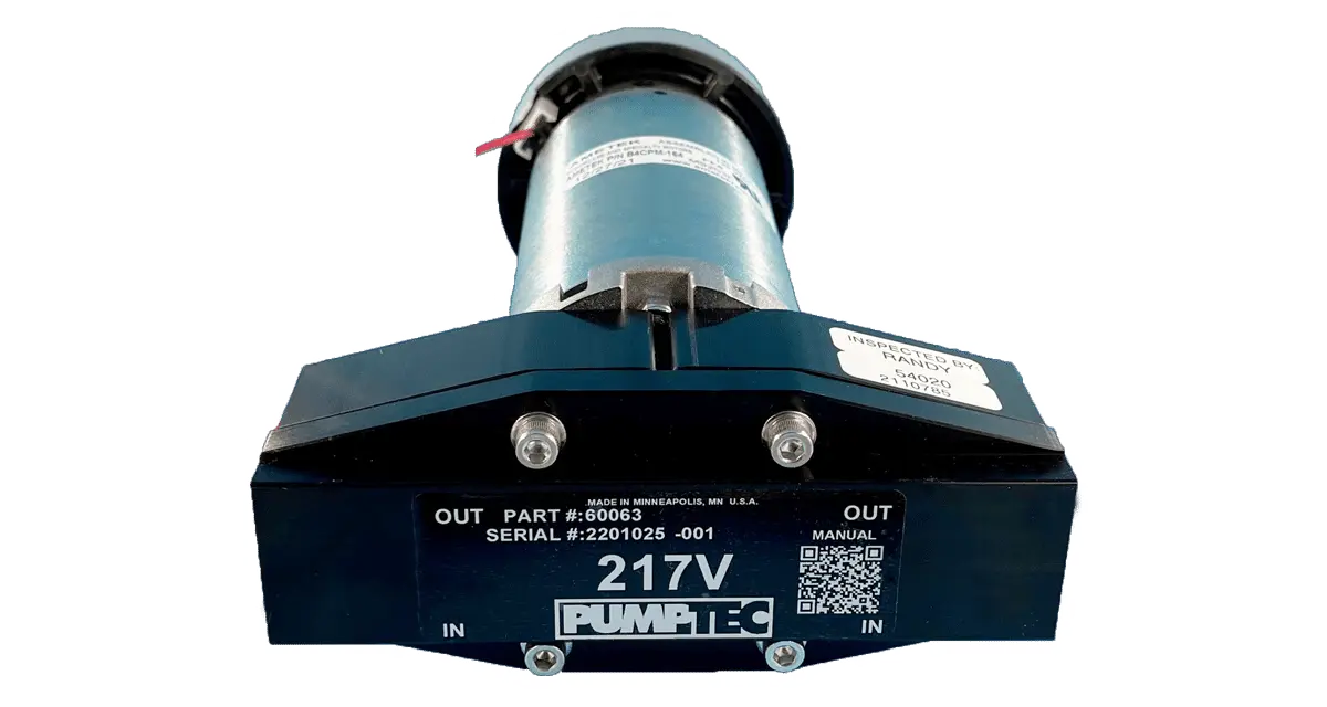 217V Pump Front