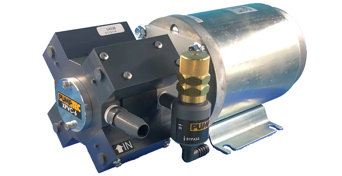 XPVC-6 Pump with Optional Regulator